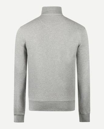 Sweatshirt Half-Zip | Medium Gray Melange