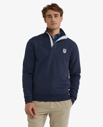 Sweatshirt Half-Zip | Navy
