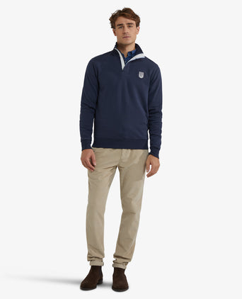 Sweatshirt Half-Zip | Navy
