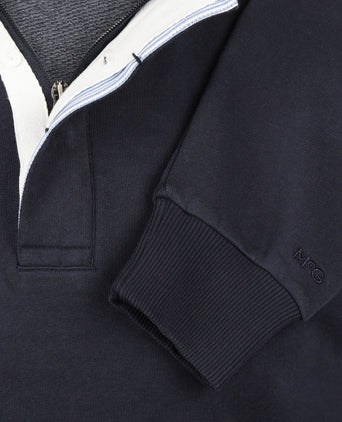 Sweatshirt Half-Zip | Navy