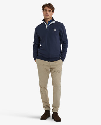 Sweatshirt Half-Zip | Navy