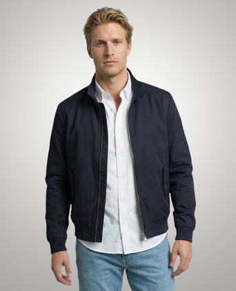 Classic Bomber Jacket | Navy