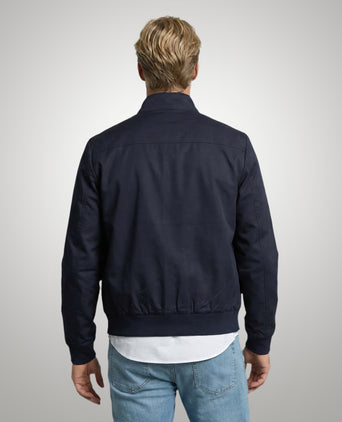 Classic Bomber Jacket | Navy