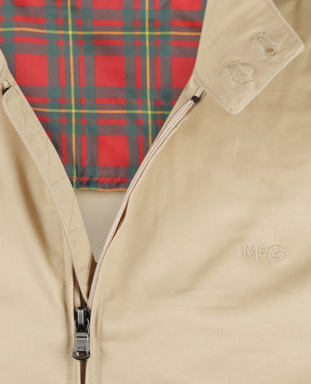 Classic Bomber Jacket | Beige