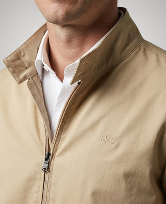 Classic Bomber Jacket | Beige