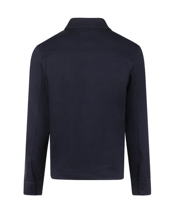 Piqué Jacket | Navy