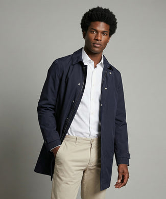 Raincoat | Navy Raincoat | Navy