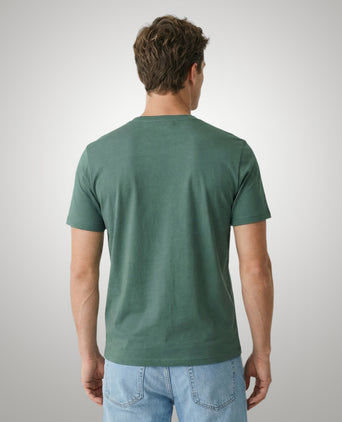 Essential MCG Embr T-Shirt | Dark Green