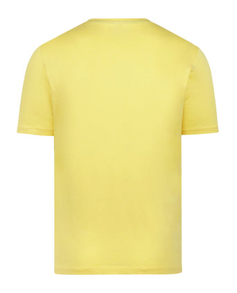 Essential MCG Embr T-Shirt | Light Yellow