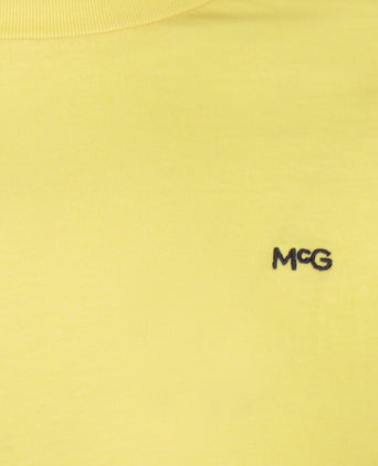 Essential MCG Embr T-Shirt | Light Yellow