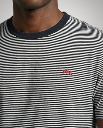 Striped T-Shirt | Navy