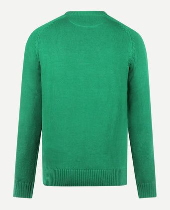 Trui Katoen Ronde Hals | Green