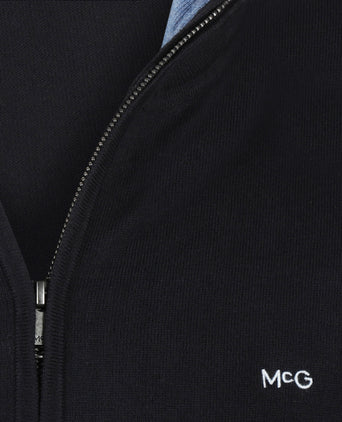 Ritsvest Katoen Cashmere | Navy