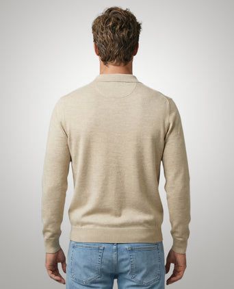 Polo Sweater Merino Wool | Kit