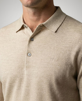 Polo Sweater Merino Wool | Kit