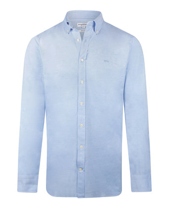 Overhemd Stretch Piqué | Light Blue