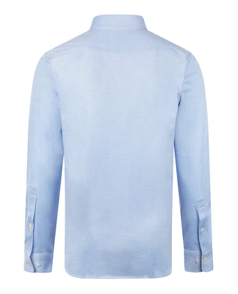 Overhemd Stretch Piqué | Light Blue