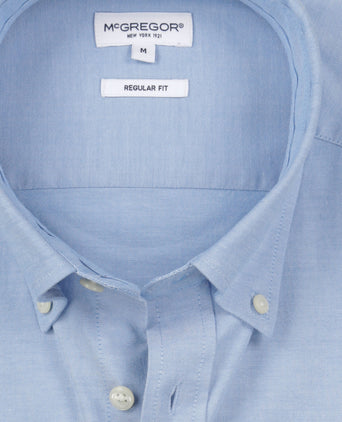 Overhemd Stretch Piqué | Light Blue