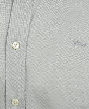 Stretch Piqué Shirt | Light Olive