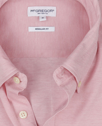 Shirt Stretch Piqué | Light Pink