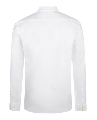 Overhemd Stretch Piqué | White