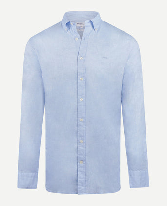 Overhemd Katoen Linnen | Light Blue