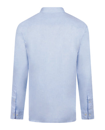 Overhemd Katoen Linnen | Light Blue