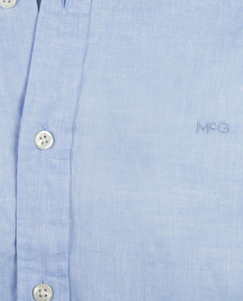 Overhemd Katoen Linnen | Light Blue