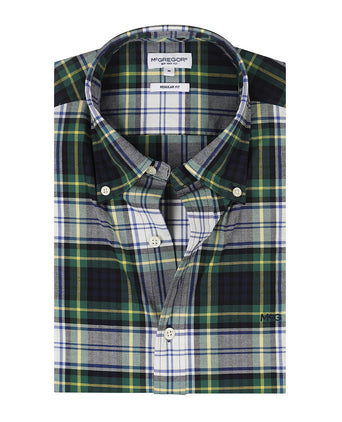 Overhemd Oxford Ruit | Navy