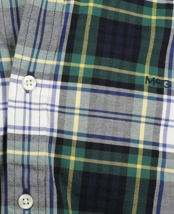 Overhemd Oxford Ruit | Navy