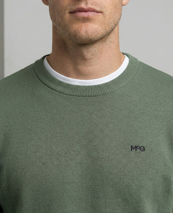 McG Logo Crew | Light Olive