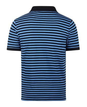 Piqué Polo Streep | Medium Blue