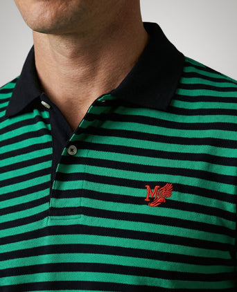 Piqué Polo Streep | Medium Green