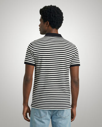 Piqué Polo Streep | Off White