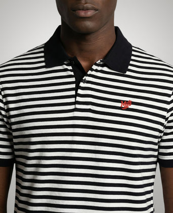 Piqué Polo Streep | Off White