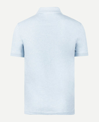 Jersey Polo Melange | Light Blue