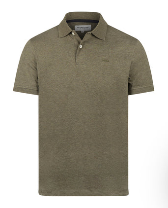Jersey Polo Melange | Light Olive