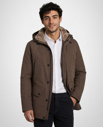 Parka | Chocolate Brown