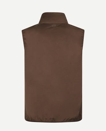 Super Light Weight Bodywarmer | Chocolate Brown