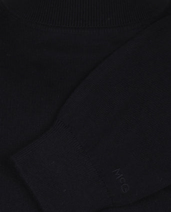 Cotton-Cashmere Turtleneck Sweater | Navy