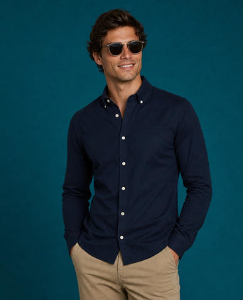 Overhemd Jersey | Navy