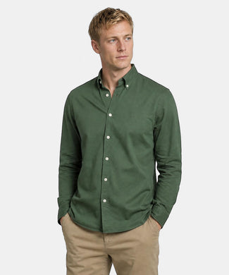 Overhemd Jersey | Dark Olive Overhemd Jersey | Dark Olive