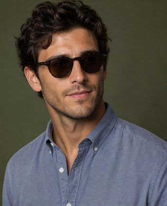Overhemd Flanel Oxford | Chambray Blue