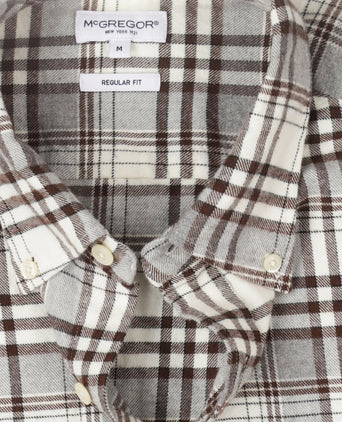 Overhemd Flanel Ruit | Chocolate Brown