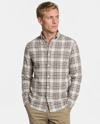 Overhemd Flanel Ruit | Chocolate Brown