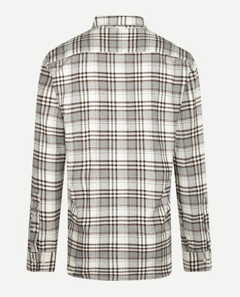 Overhemd Flanel Ruit | Chocolate Brown