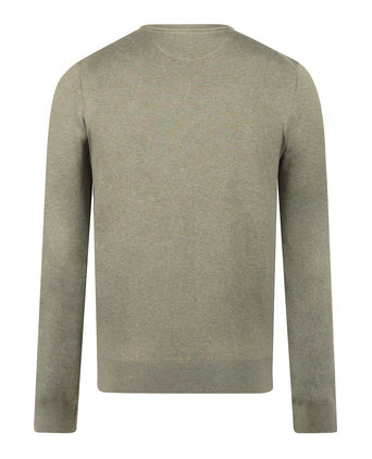 Sweater Cotton-Cashmere V-Neck | Light Olive
