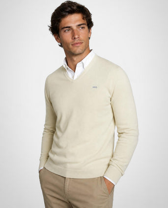 Sweater Cotton-Cashmere V-Neck | Kit