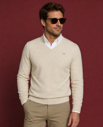 Sweater Cotton-Cashmere V-Neck | Kit