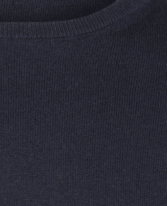 Sweater Cotton Merino Crew Neck | Navy